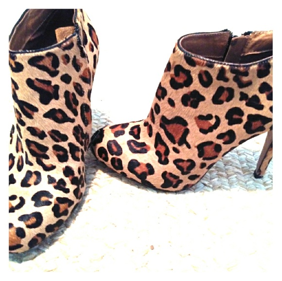 Aldo calf-hair leopard shoes - Picture 1 of 4